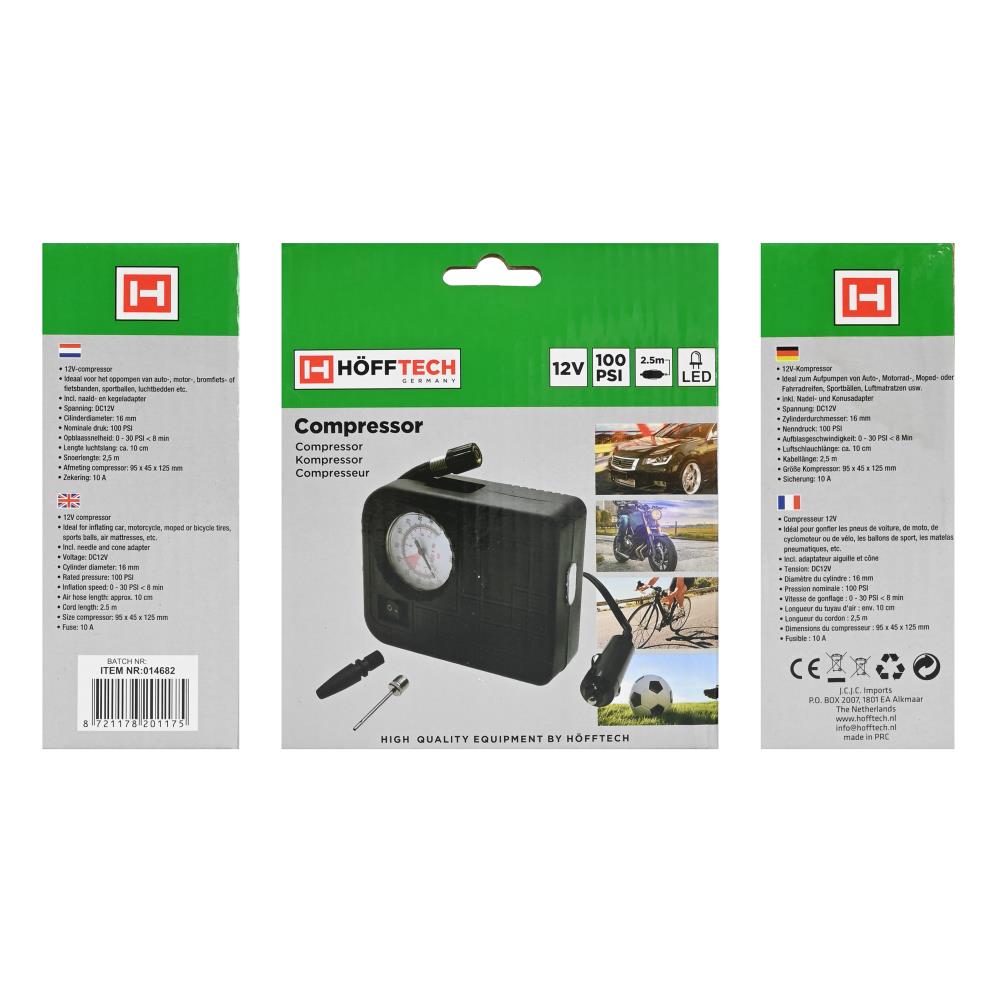 Compresseur 12V 100 psi compact
