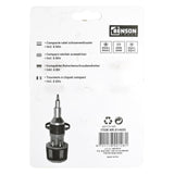 Schroevendraaier ratel stubby met bits 7 dlg