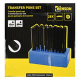 Transfer punch set 28 pcs