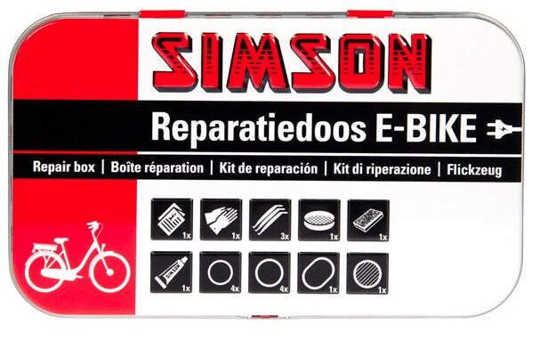 Boîte de réparation pour vélo électrique Simson