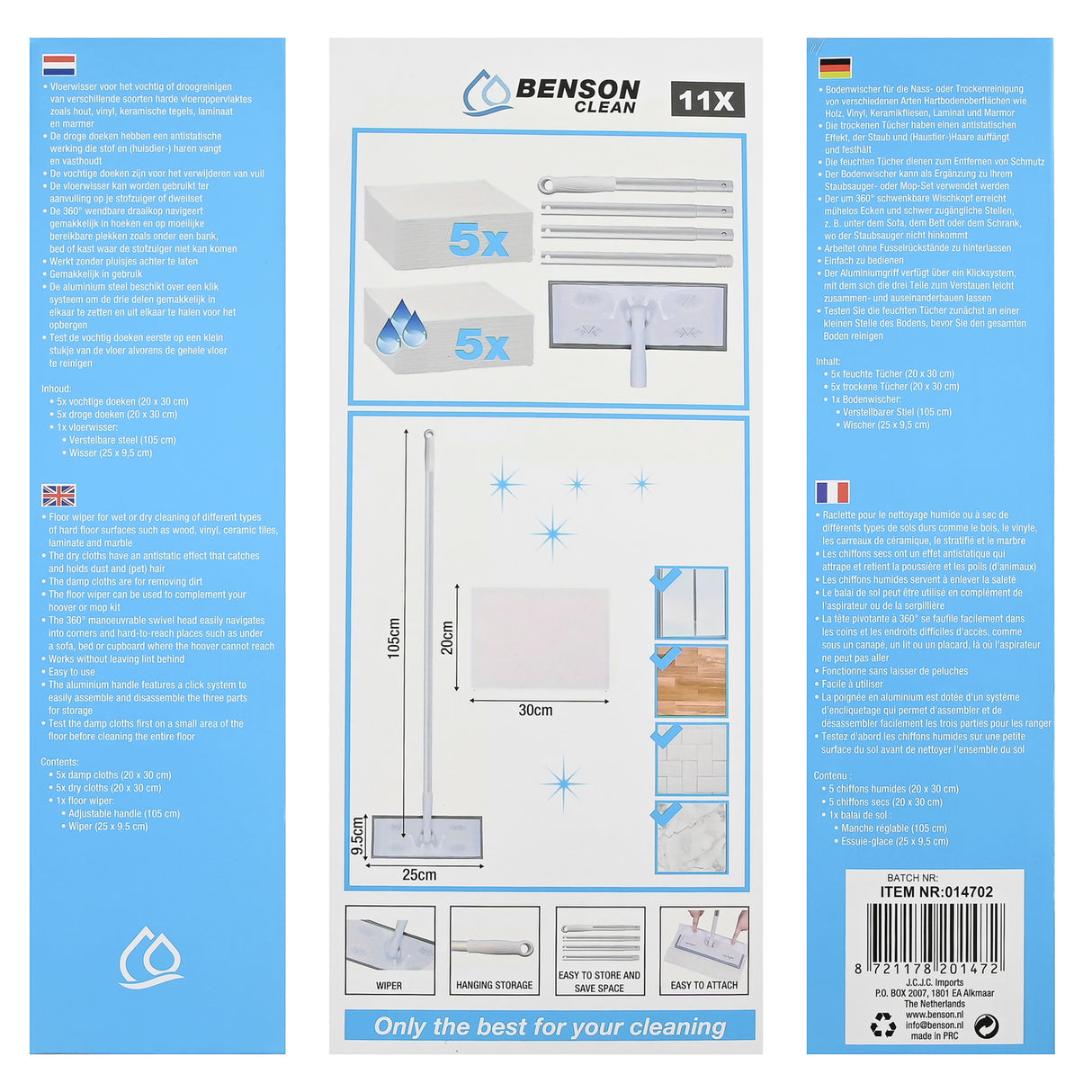 Vloerwisser kit