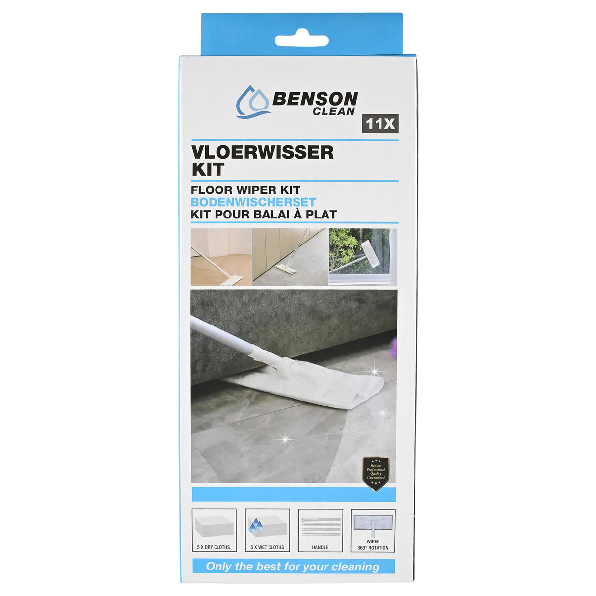 Vloerwisser kit