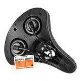 Bicycle saddle soft comfort ventilation