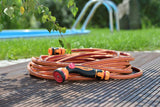 Rehau Garden hose set 25 m complete red 