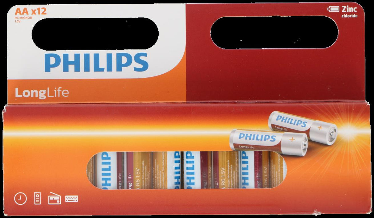 Philips Longlife AA 12 dlg