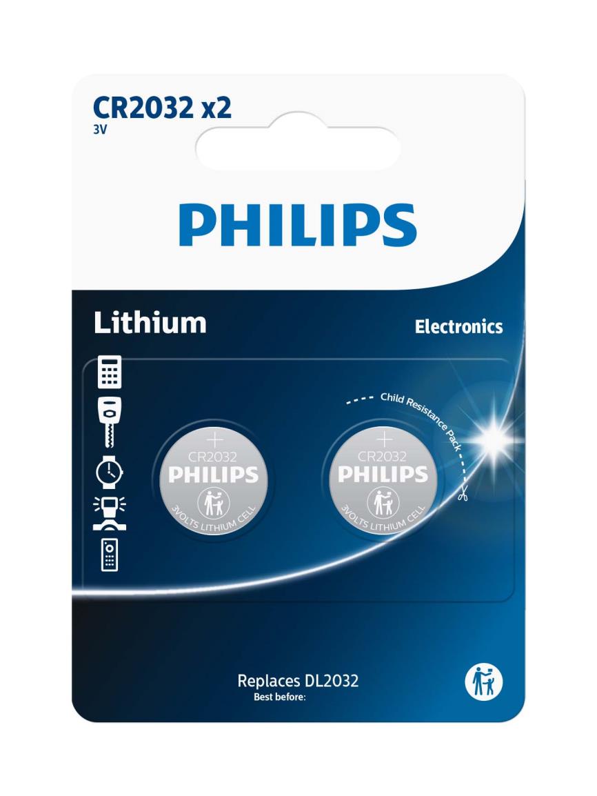 Philips CR2032 2 DLG