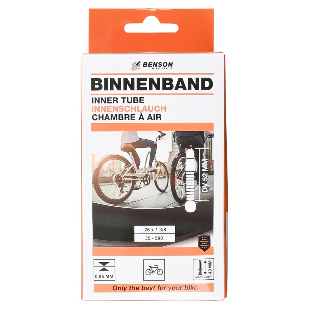Binnenband 26 x 1-3/8 butyl PAHS
