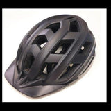 Fietshelm volwassenen met verlichting zwart M