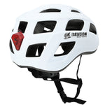 Casque de vélo adultes avec éclairage blanc M