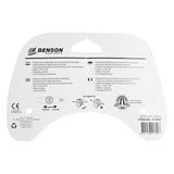 Casque de vélo adultes avec éclairage gris L