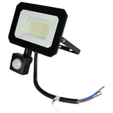 LED spotlight flat 30W SMD + sensor