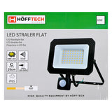 LED spotlight flat 50W SMD + sensor