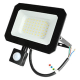 LED spotlight flat 50W SMD + sensor