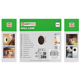 Wandlamp rond plat 10W