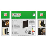 Wandlamp vierkant plat 10W