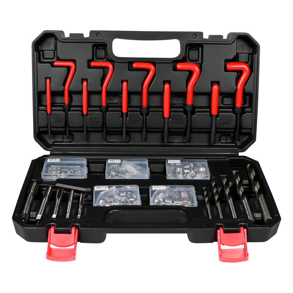 Kit de réparation pour filetages 131 pcs