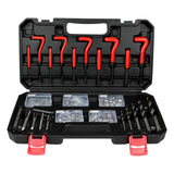 Kit de réparation pour filetages 131 pcs
