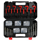 Kit de réparation pour filetages 131 pcs
