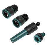 Water coupling set 1/2" 4 pcs soft grip