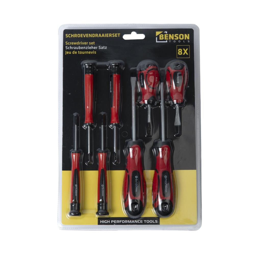 Jeu de tournevis 8 pcs