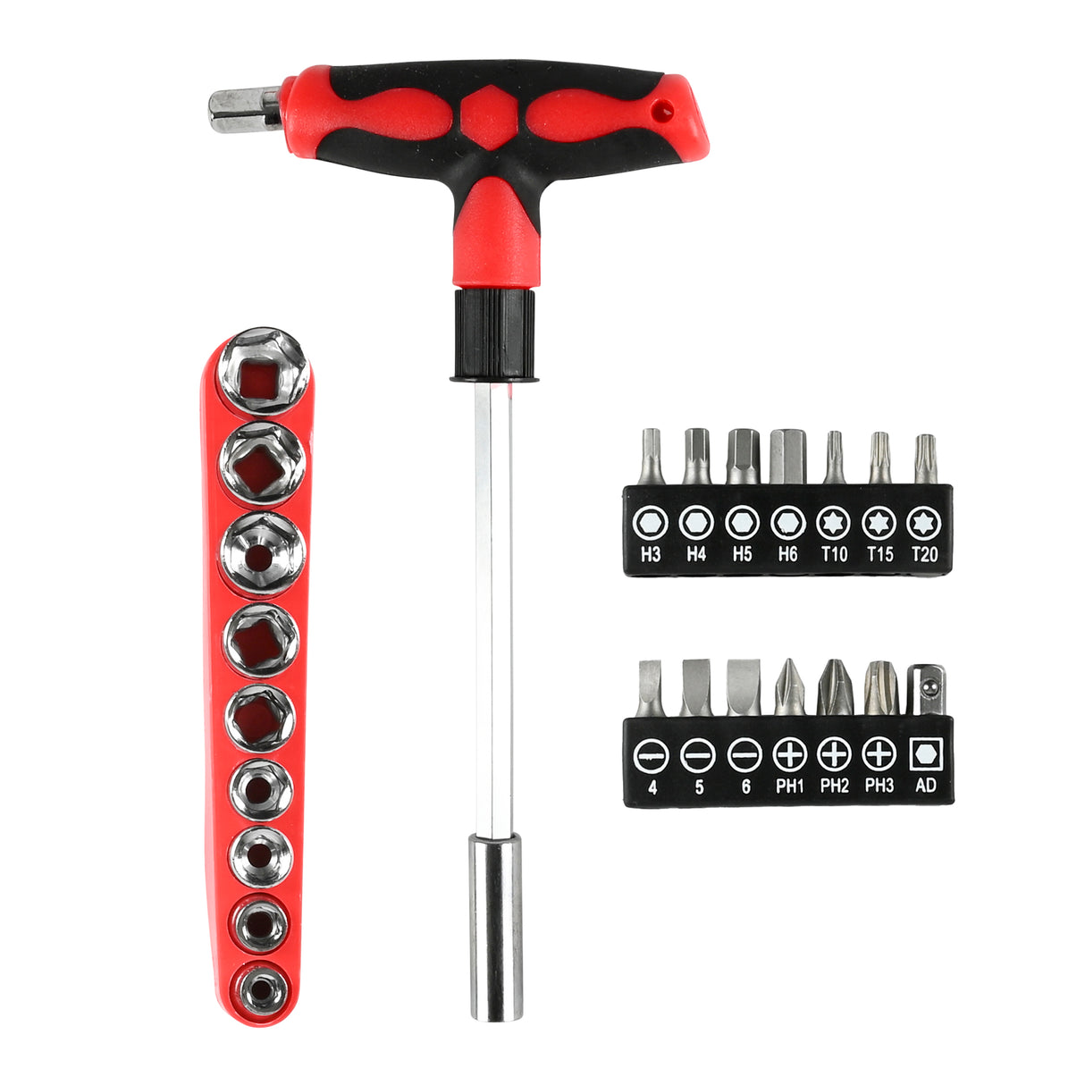 T-greep bits doppen 22 dlg