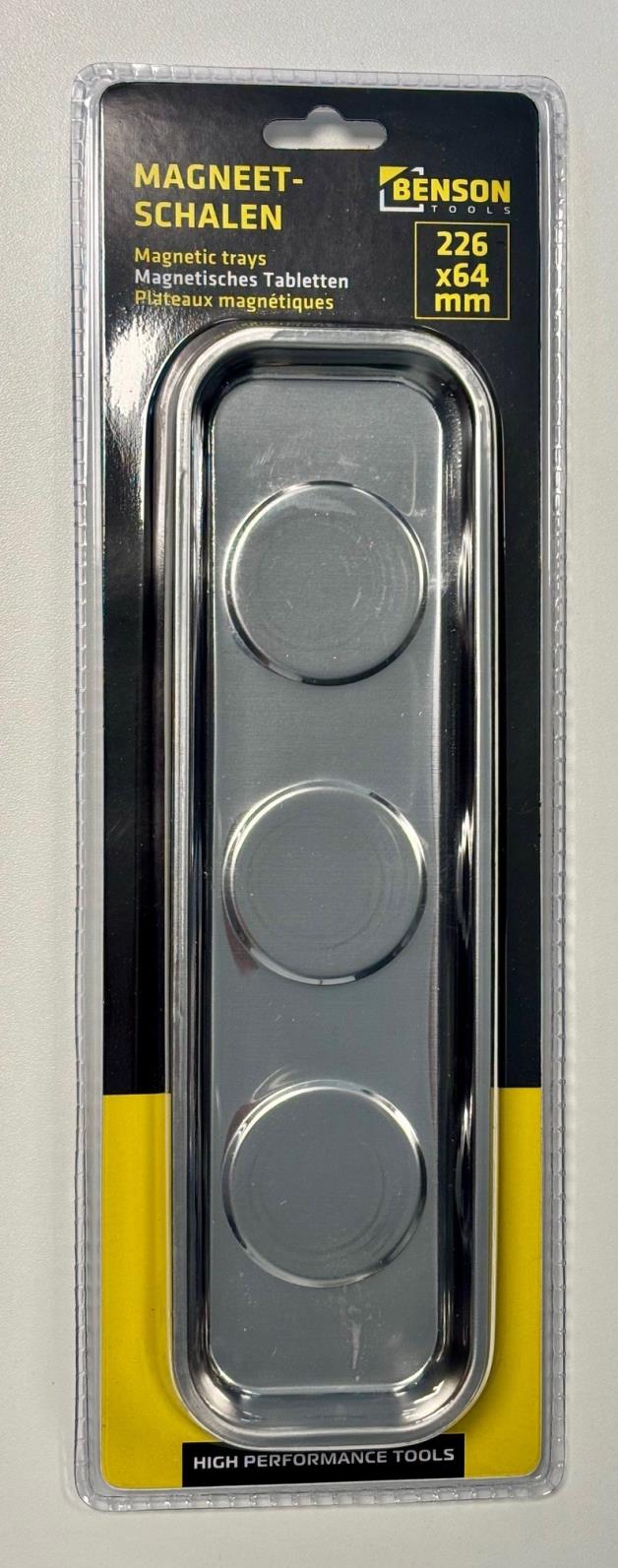 Magneetschalen 2 dlg 226 x 64 x 24 mm