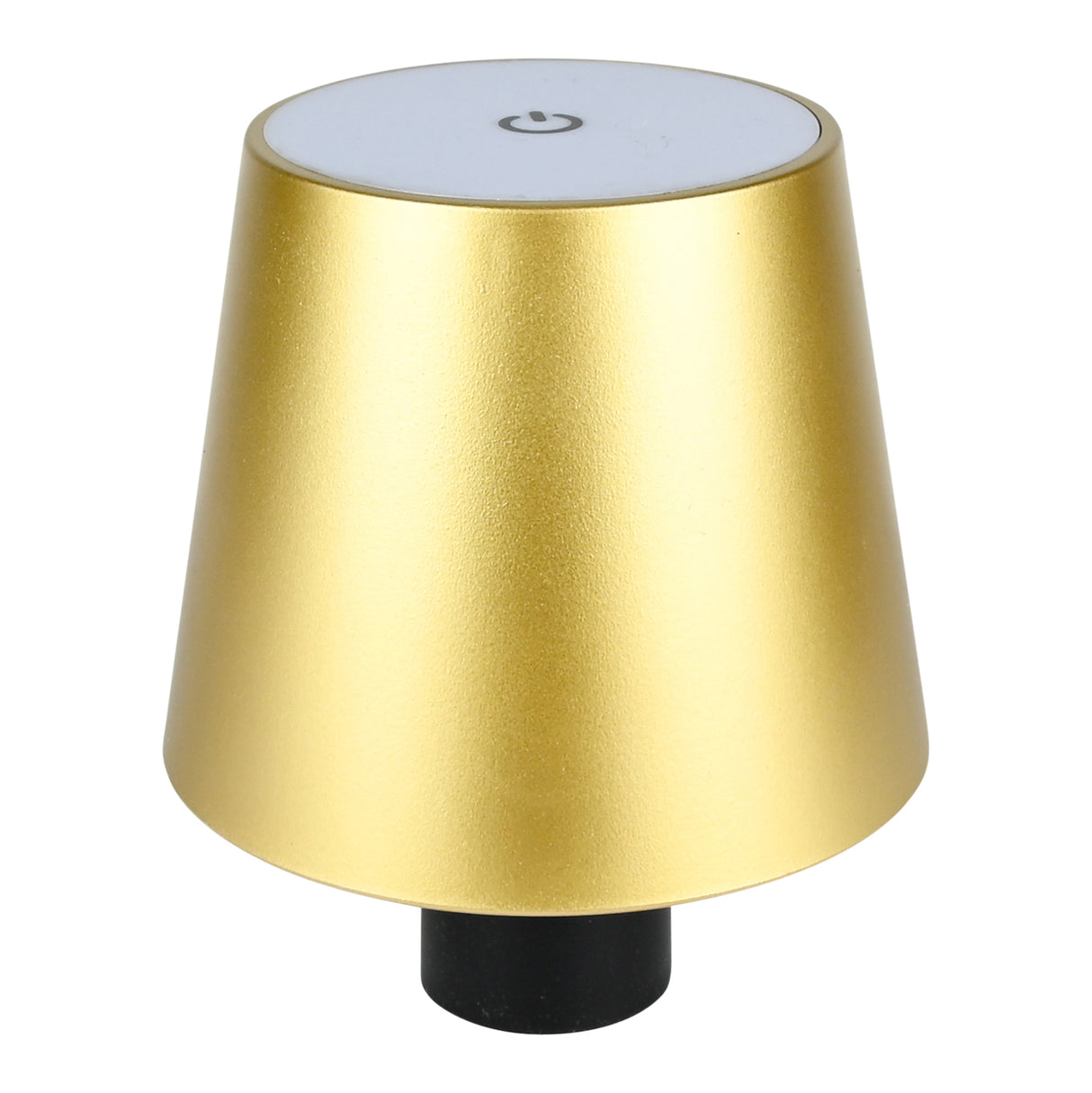 Lampe bouteille or