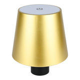 Lampe bouteille or