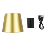 Lampe bouteille or