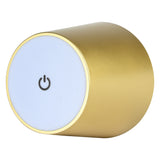 Lampe bouteille or