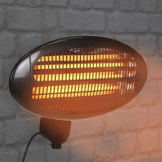 Chauffage radiant 50x15x36 cm