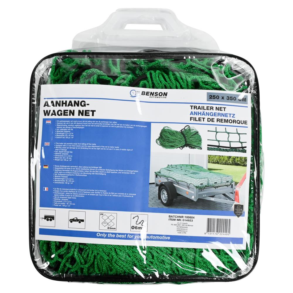 Trailer net 2.5 x 3.5 mtr in bag 