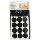 Anti-scratch felt 25 pcs  black