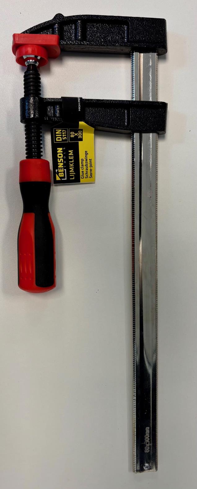 F-clamp DIN 80 x 300 mm
