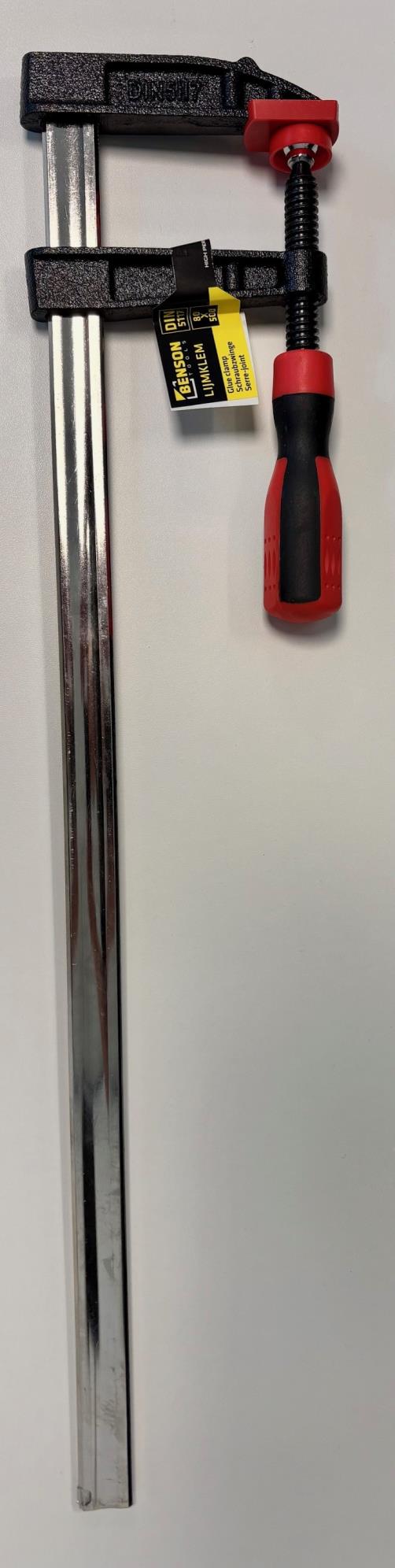 F-clamp DIN 80 x 500 mm