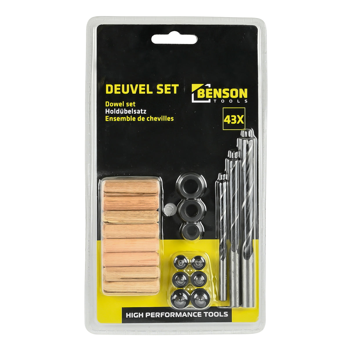 Ensemble de chevilles 43 pcs