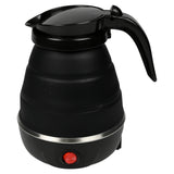 Waterkoker opvouwbaar 600 ml zwart