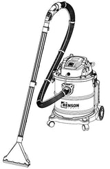 Tapijtreiniger nat/droog 20 ltr 1200W