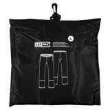 Pantalon de pluie noir avec reflets taille L