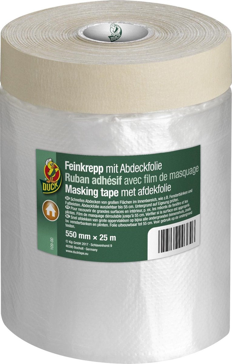 Klebeband mit Folie 550 mm x 25 m
