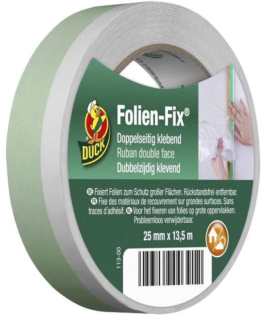 Doppelseitig band für Folien 25 mm x 13,5 m