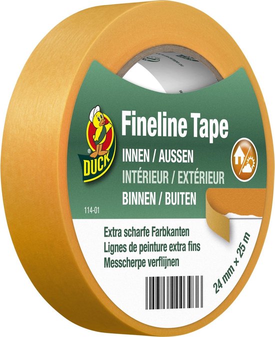 Malerkrepp Fineline 24 mm x 25 m