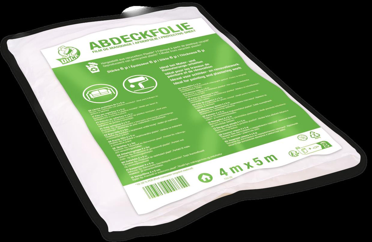 Plastique de protection 4 x 5 m HDPE
