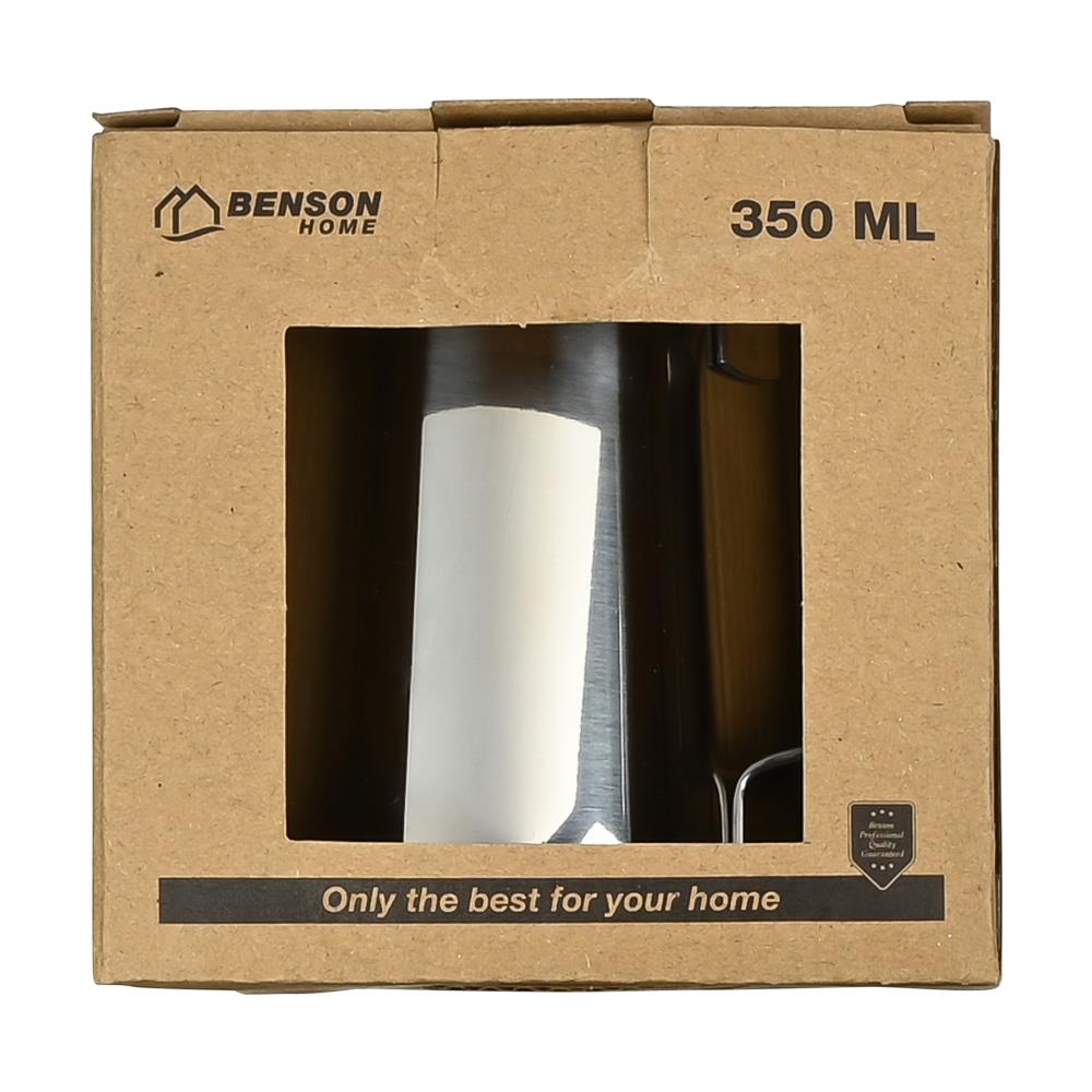 Milk jug stainless steel 350 ml