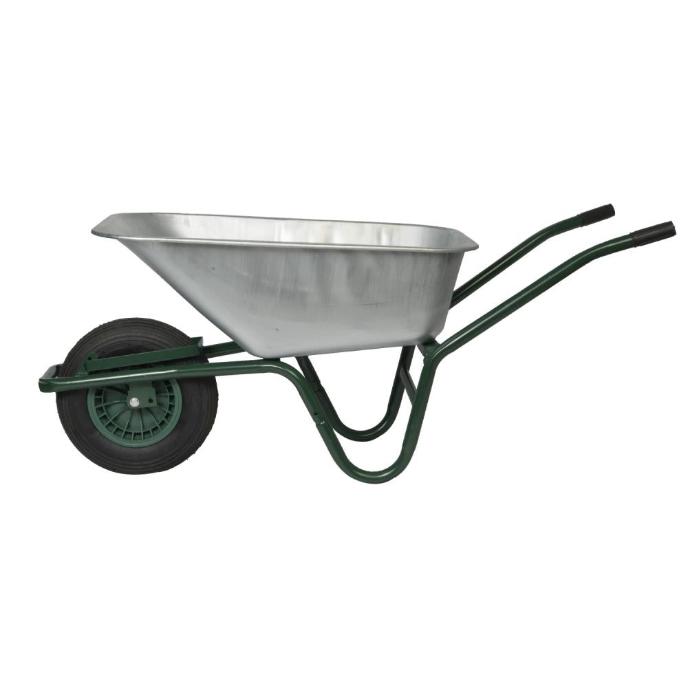 Wheelbarrow 85 ltr 160 kgs galv. 1pc in carton