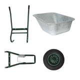 Brouette 85 ltr 160 kg galv. 1pc en boîte