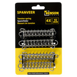 Spanveer 9 cm RVS 4 dlg