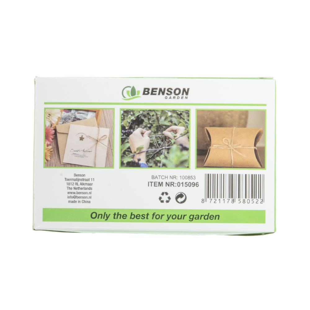 Corde jute 200 gr 1,5 mm x 100 mtr 2 pcs