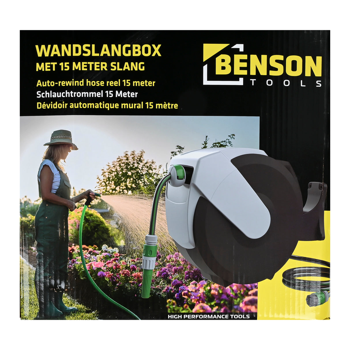 Wandslangenbox 15 meter