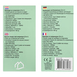 2-in-1 Stofzuiger en compressor mini 3600 mAh